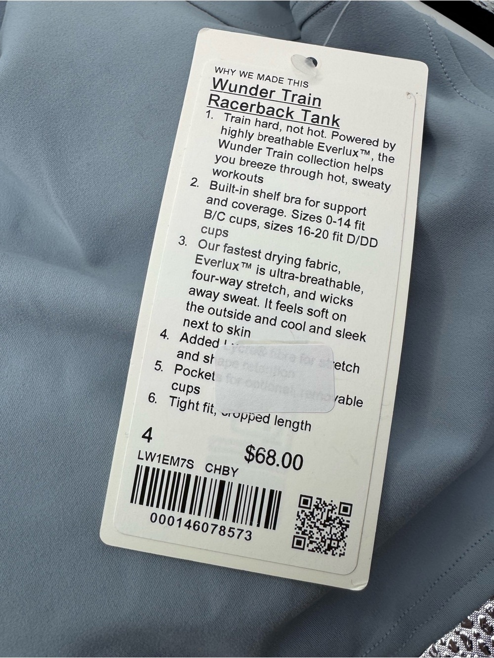 Lululemon Wunder Train Racerback Tank - Picture 3 of 6